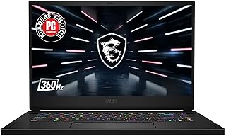 MSI Stealth GS66 Gaming Laptop: Intel Core i9-12900H, GeForce RTX 3070 Ti, 15.6" 360Hz Display, 32GB DDR5, 1TB NVMe SSD, Thunderbolt 4, Cooler Boost Trinity+, Win 11 Home: Core Black 12UGS-025