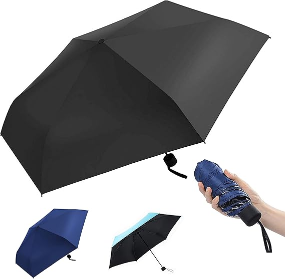 Amazon Co Jp 日傘 折りたたみ傘 おりたたみ傘 超軽量180g 晴雨兼用 Uvカット 100 遮光 Upf50 折り畳み傘 紫外線遮断 耐風撥水 メンズ レディース 収納ポーチ付き ファッション