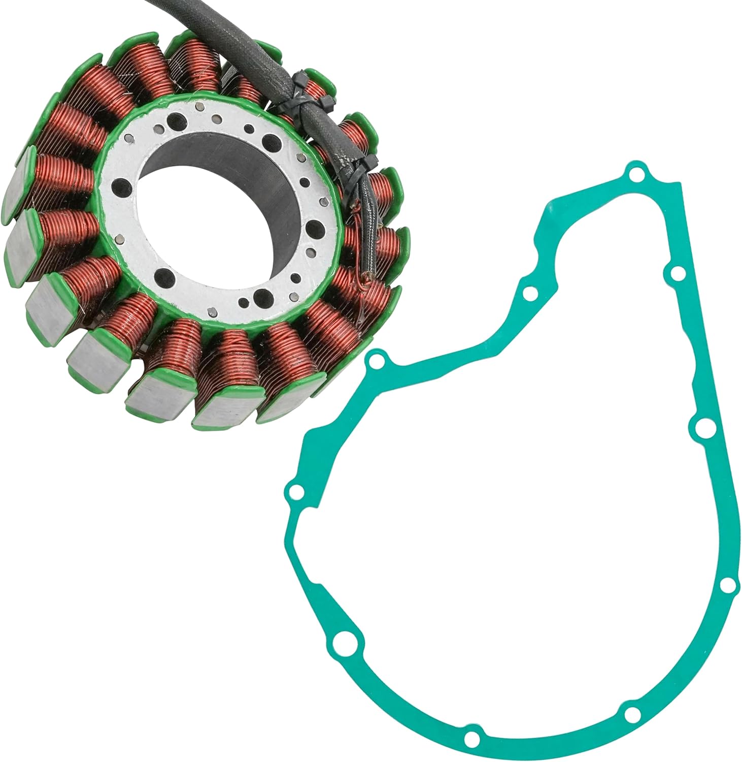Caltric Stator and Gasket Compatible With Suzuki Boulevard C50 Vl800C Vl-800C 2006-2009 2011 2012