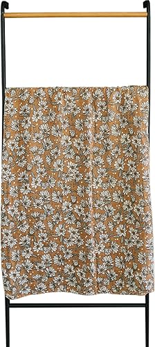 Vista 59 de Mebie Baby Manta de muselina Autumn Bloom, manta moderna y neutra para bebé niña o niño, mantas suaves para bebé, manta para recién nacido, 0-3