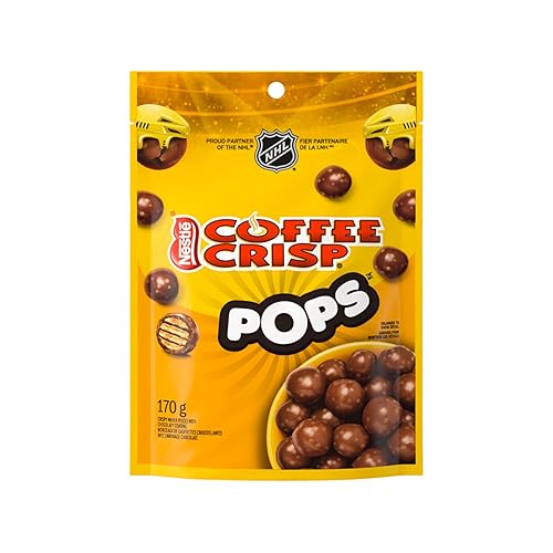 COFFEE CRISP POPS Chocolaty Snacks Pouch 170g