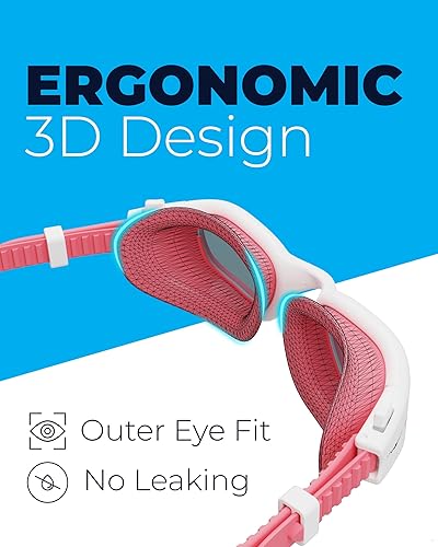 Miniatura 7 de AqtivAqua MINI-DX - Gafas de natación para niños y niñas, antivaho y sin fugas