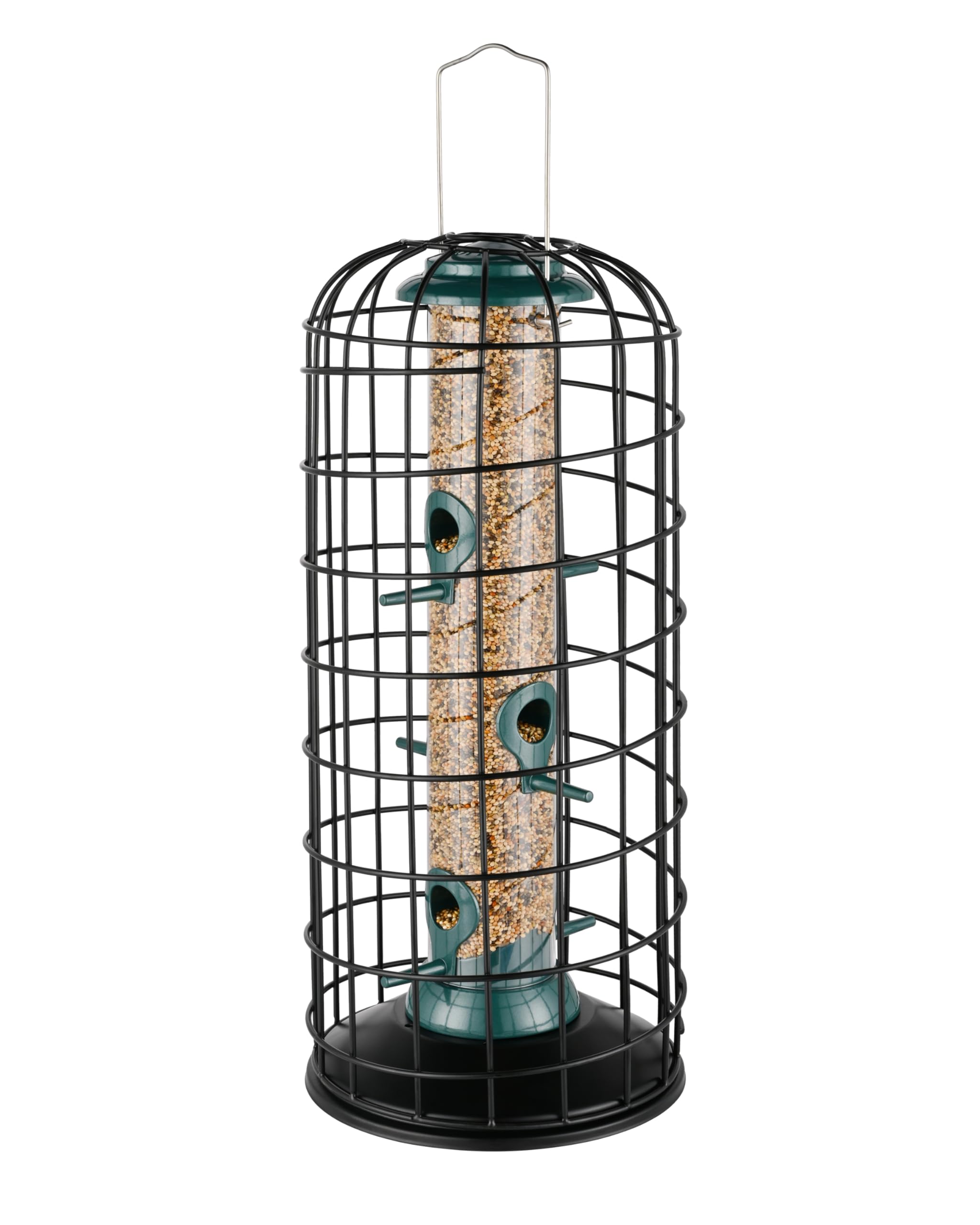 iBorn Squirrel Proof Bird Feeder Pigeon Proof Cage Bird