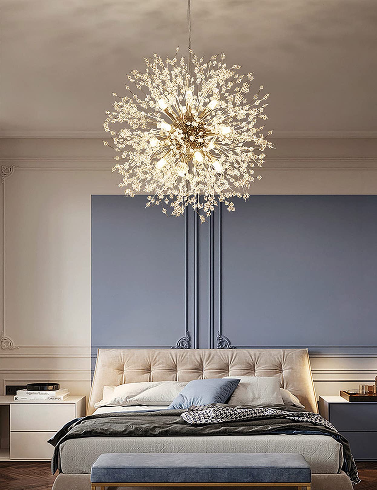 Lampe suspendue pissenlit poétique pour créer un cocon de douceur LED