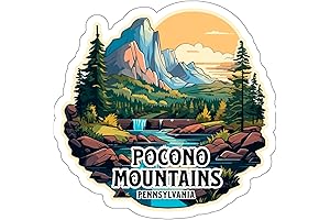 Pocono Mountains Pennsylvania Sticker: The Ultimate Souvenir for Your Memorable Adventures
