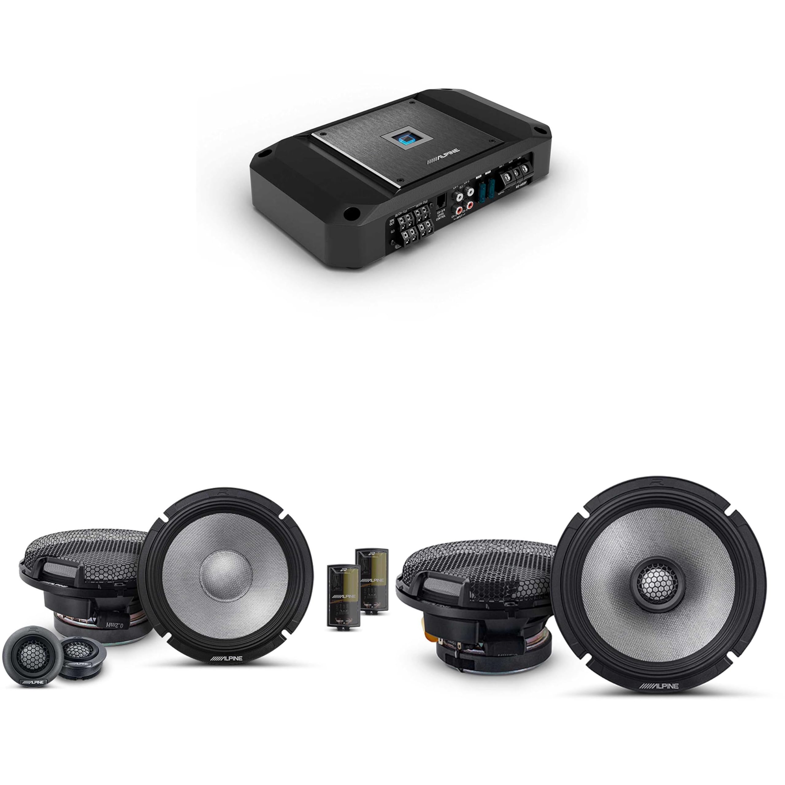 Alpine R2 4 Channel Amp & R2-S65C 6.5