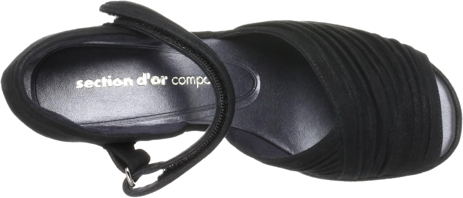 [section doll] Section D 'or Compo Ankle sutorappusutairissyukonfo-tosandaru - black -