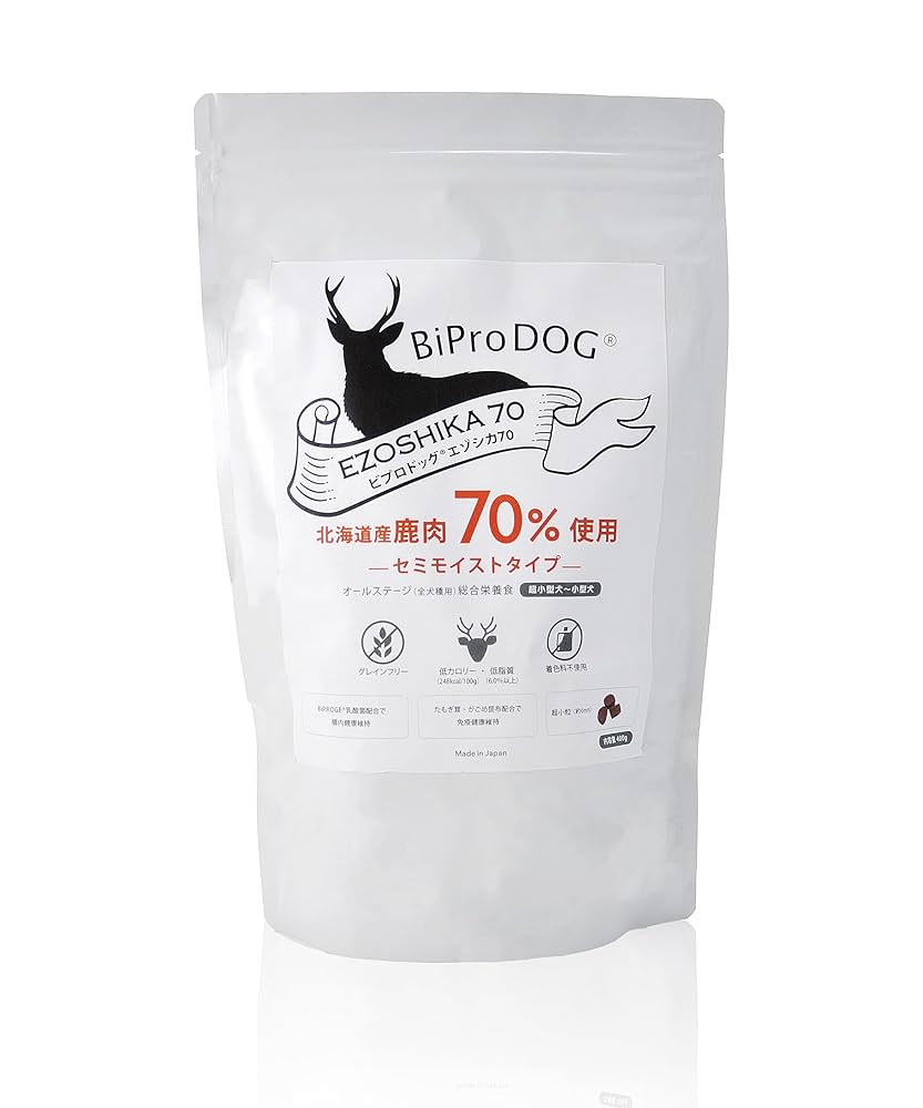 Amazon.co.jp: ビプロドッグエゾシカ70 ドッグフード 鹿肉 半生