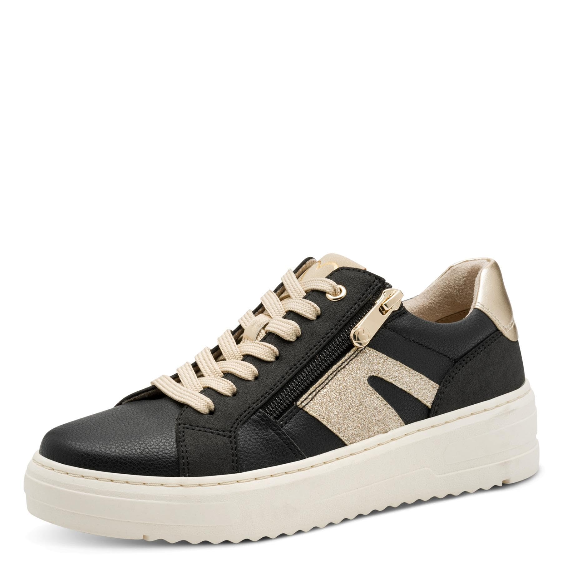 MARCO TOZZI Women's 2-23750-45 Trainers, Black (Black Comb), 6 UK