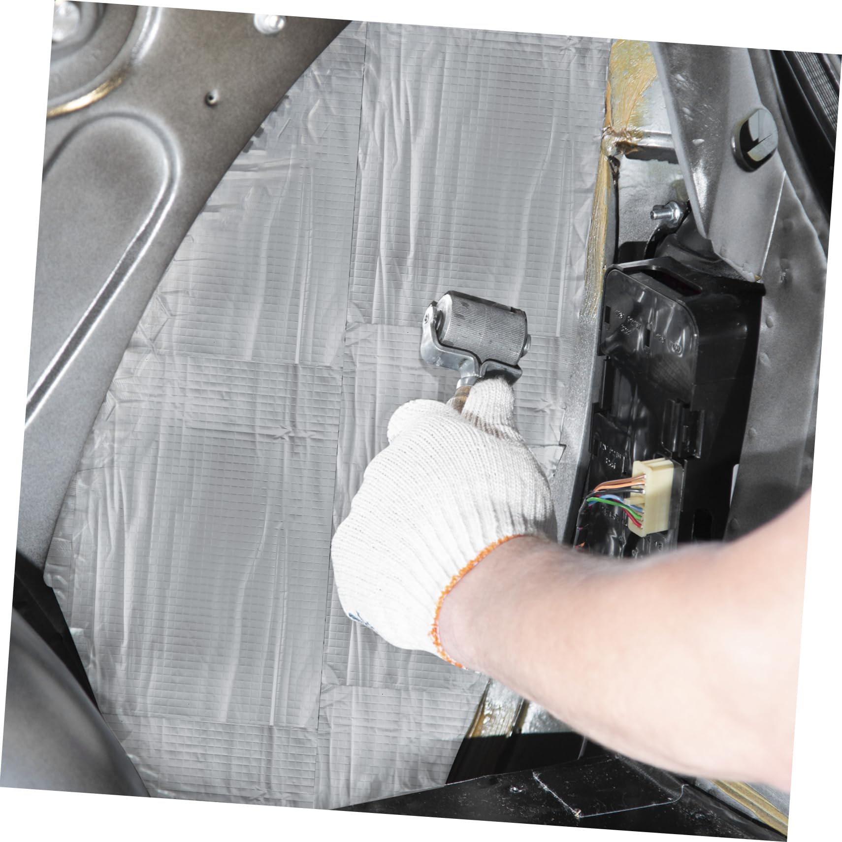 Cabilock 3 series Almohadilla De Aislamiento Acústico Para Coche Material Insonorizante Grueso Función De Aislamiento De Furgoneta Alfombrilla De Fibra De Vidrio 20 piezas*3