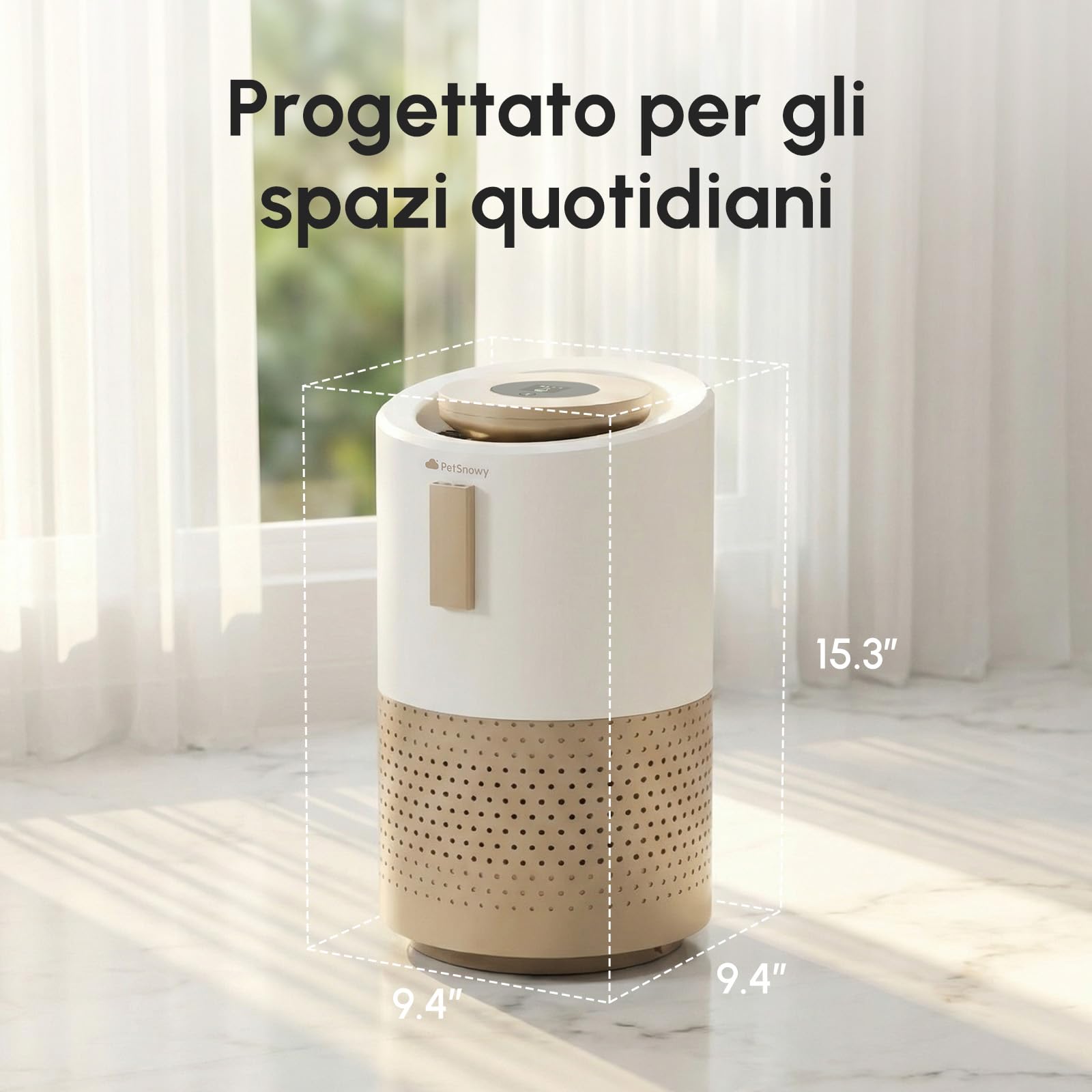 PetSnowy Purificatore d'aria