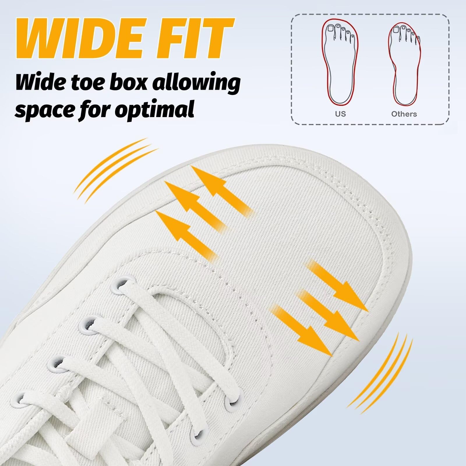 HOBIBEAR Chaussures pieds nus unisexes larges à enfiler - Pour homme et femme - Minimalistes - Pour l'extérieur, le trail, la course, la marche
