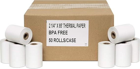 58 mm Thermal paper Rolls for AGPtek USB POS printer 50 rolls