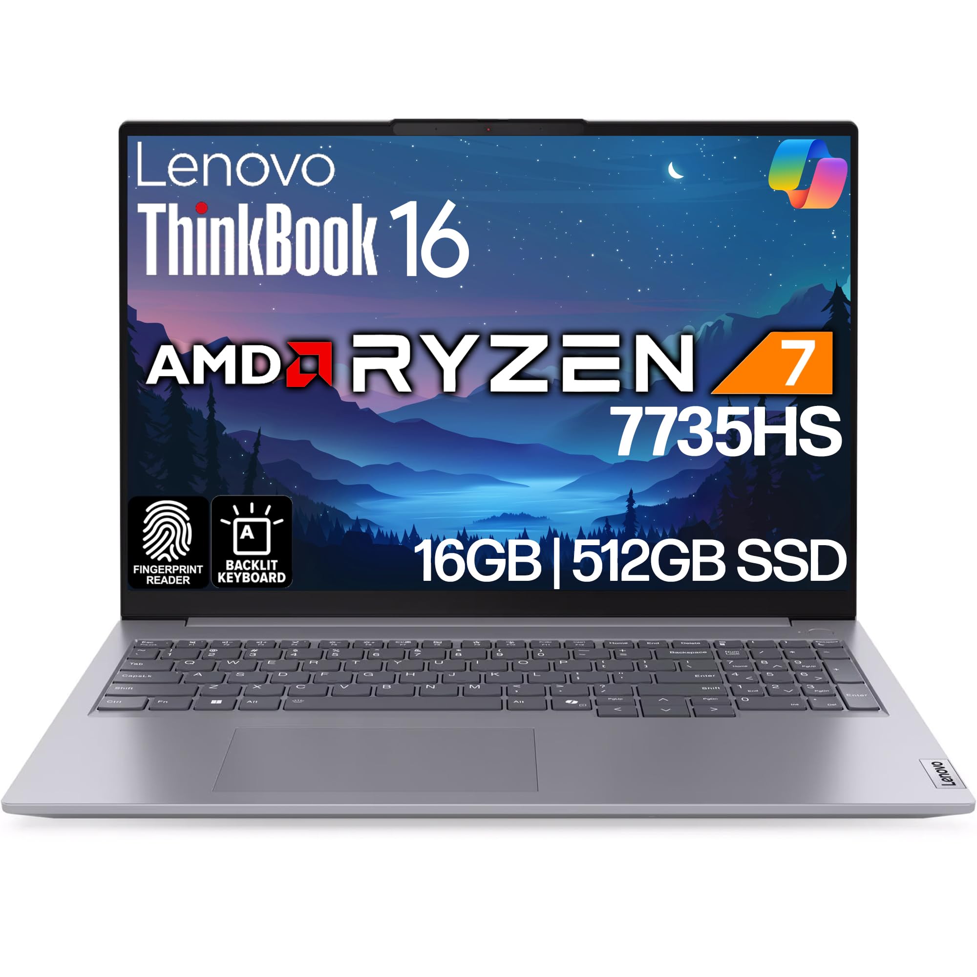 新品 Lenovo ThinkBook 16 Ryzen 7/16G/512G Amazon.com: Lenovo ThinkBook 16 G7 Business Laptop, 16” FHD+