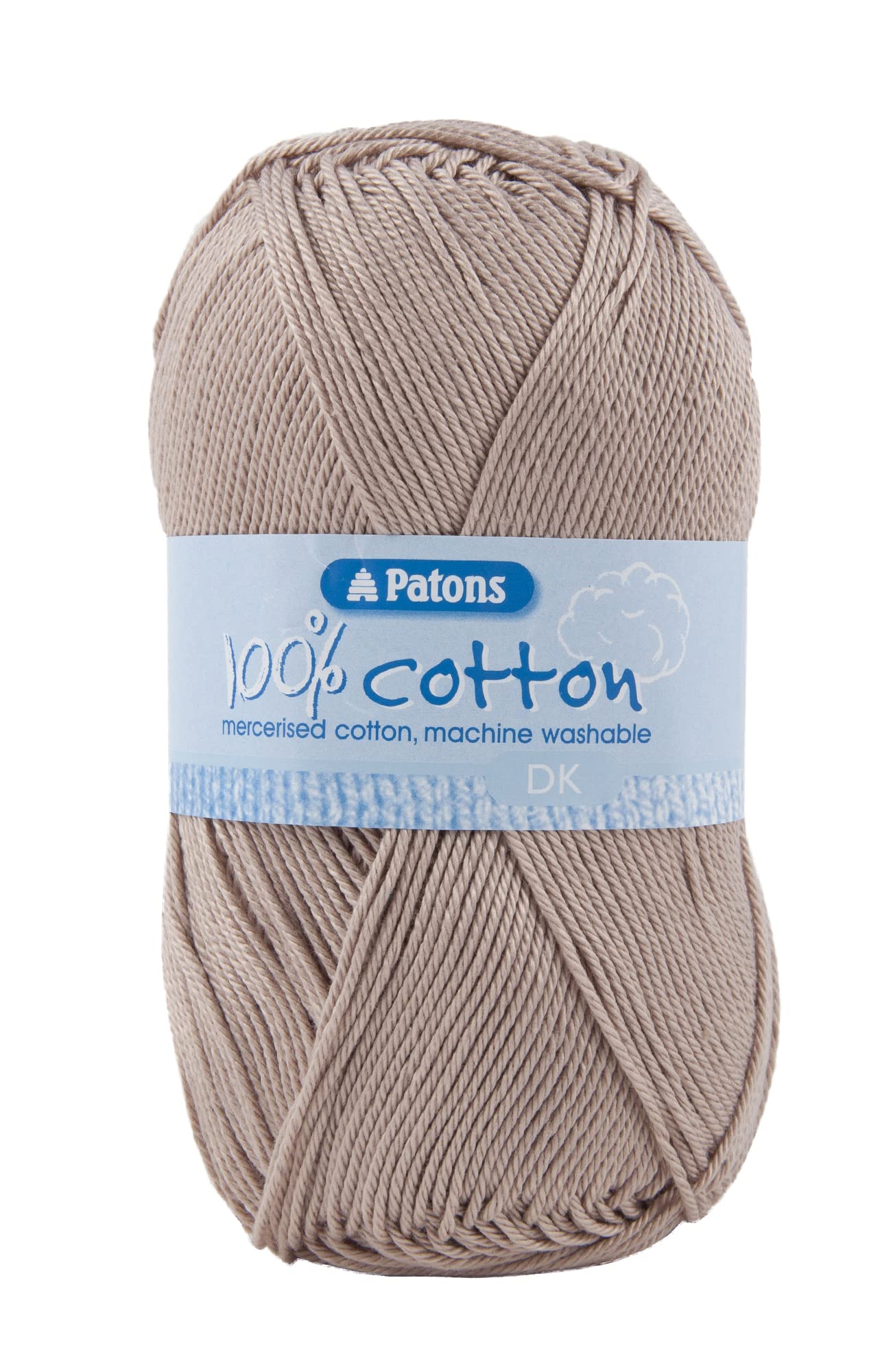 Patons 100% Cotton DK, Raffia (2714), 100g