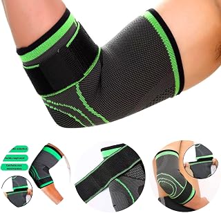 Cotoveleira de Compressão Alivio de Dor Fitness Ortopédica para Tendinite Artrite Dores no Cotovelo Esportes