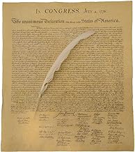 US Declaration of Independence w/Quill Writing Dip Ink Pen