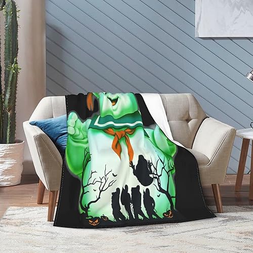 Miniatura 8 de Manta de viaje de Ghoostbusters, mantas de franela polar y mantas para sofá, manta antiestática de aire acondicionado de 60 x 50 pulgadas