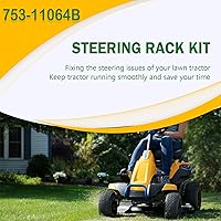 Vista 2 de Kit de servicio de dirección CR12 753-11064B Kit de cremallera de dirección para Cub Cadet CC30 CC30H CC30E Hydro Mini Riders/MTD Columbia CR30