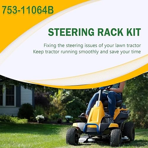 Miniatura 2 de 753-11064B CR12 Kit de servicio de dirección para Cub Cadet CC30 CC30H CC30E Hydro Mini Riders/MTD Columbia CR30 / Craftsman R1000 cortacésped