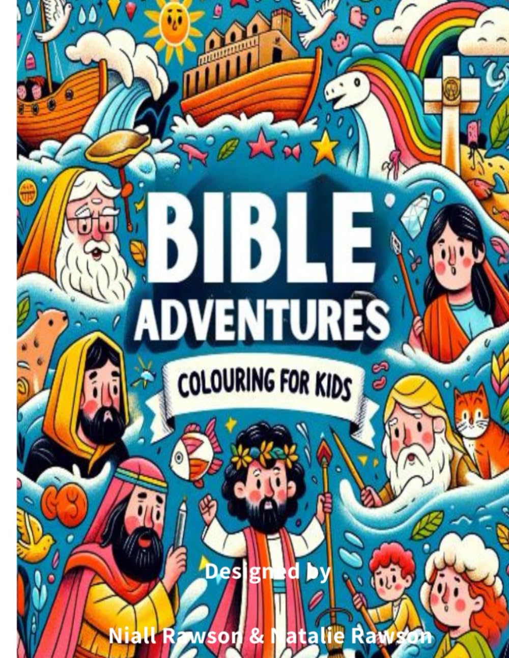 Bible Adventures: Colouring for Kids (A coloring adventure)