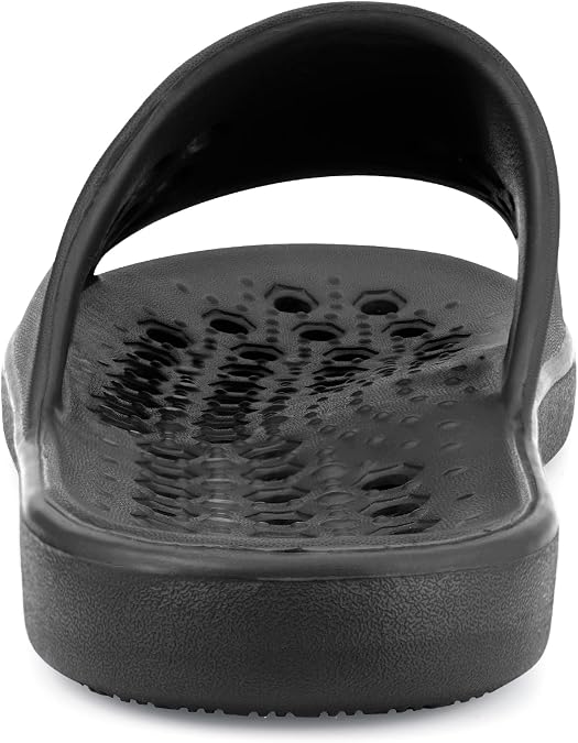 Gaatpot Shower Shoes Womens Mens Beach Slipper | Quick Drying,with Arch Support,Beach Sandals,Non Slip,Summer,Spa Bath,Bathroom,Indoor,Massage House Slippers,Drain Holes