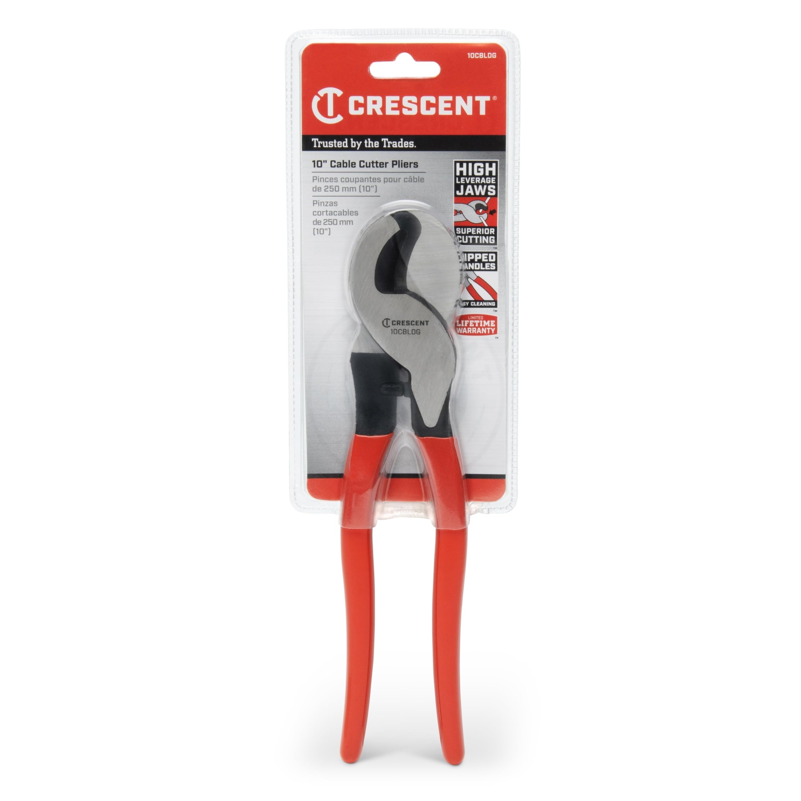 CRESCENT - Szczypce do cięcia kabli 25 cm (10CBLDG)