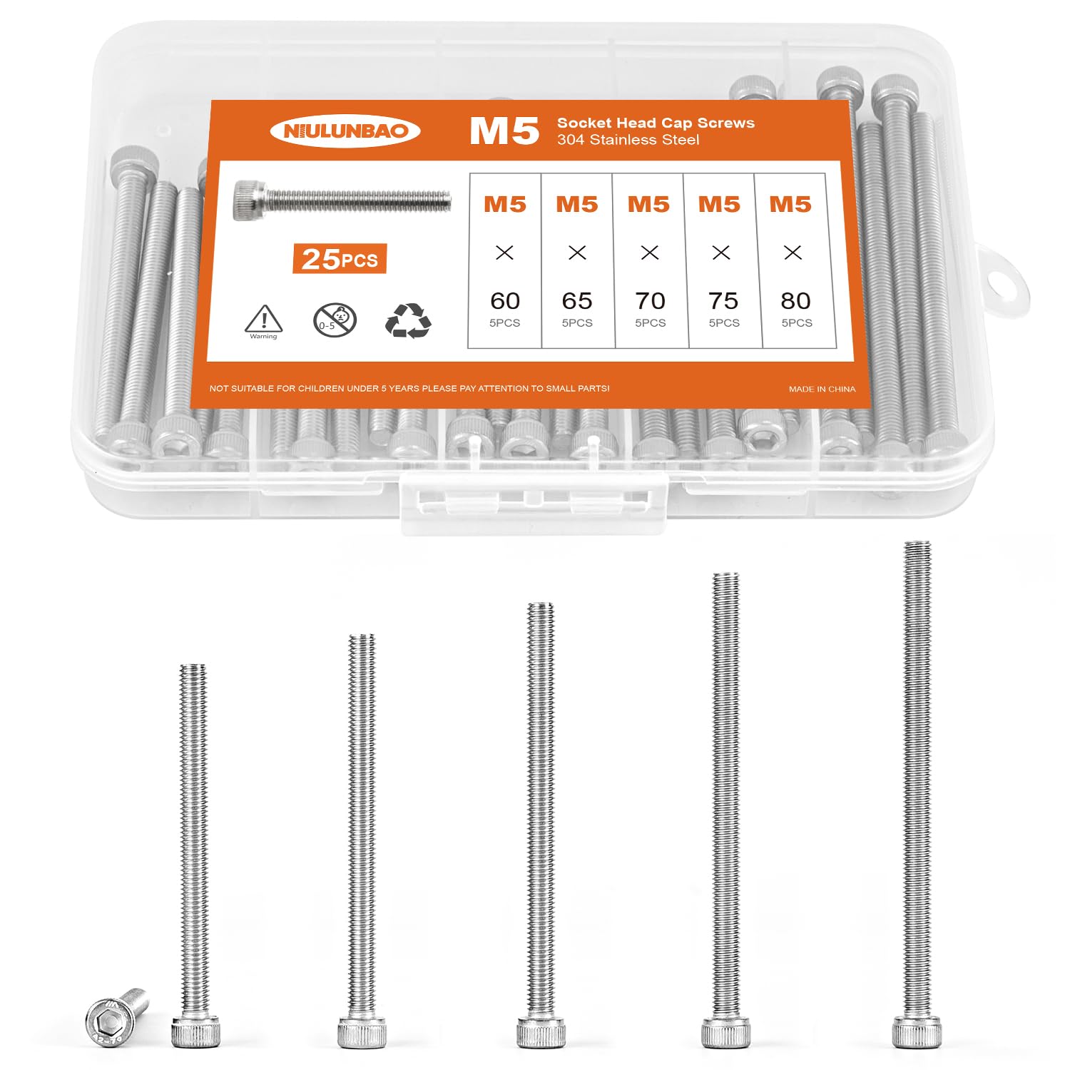 Vis M5 inox contre la rouille pour assemblages extérieurs durables - 8