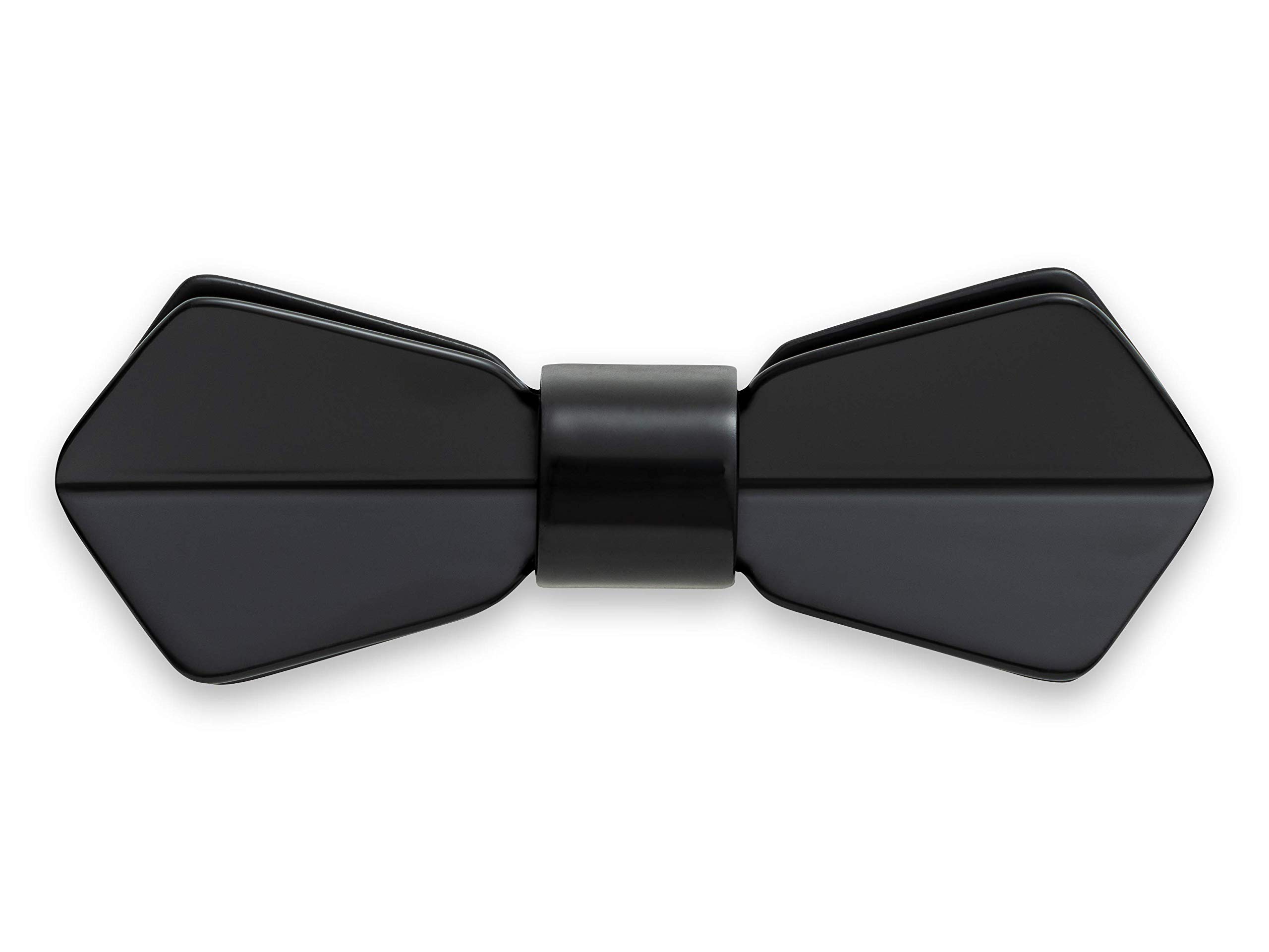 てしごとクラブ CONCERTO Piano Black mit NFC Tag, Japanische Urushi lackiert Fliege, Bkack, Size: 11.5 × 4.5 × 1.5 cm