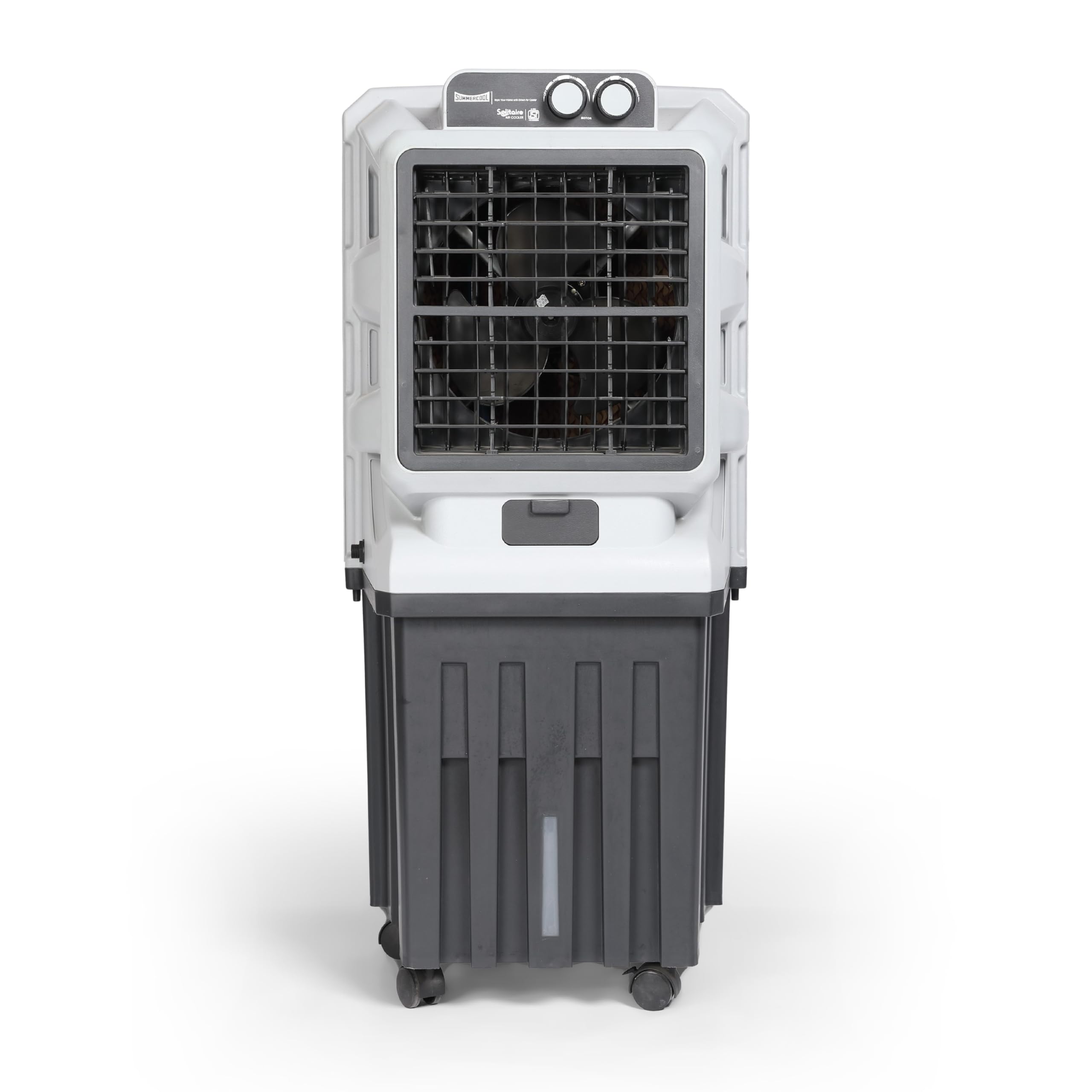 SUMMERCOOL Solitaire Tower Air Cooler with Wheel | Automatic Water inlet | Auto Swing | 30ft Air Throw | Inverter Compatible | Honey Comb | 12 inch Fan | Ideal for Living Room | 75Ltr tank-image-22
