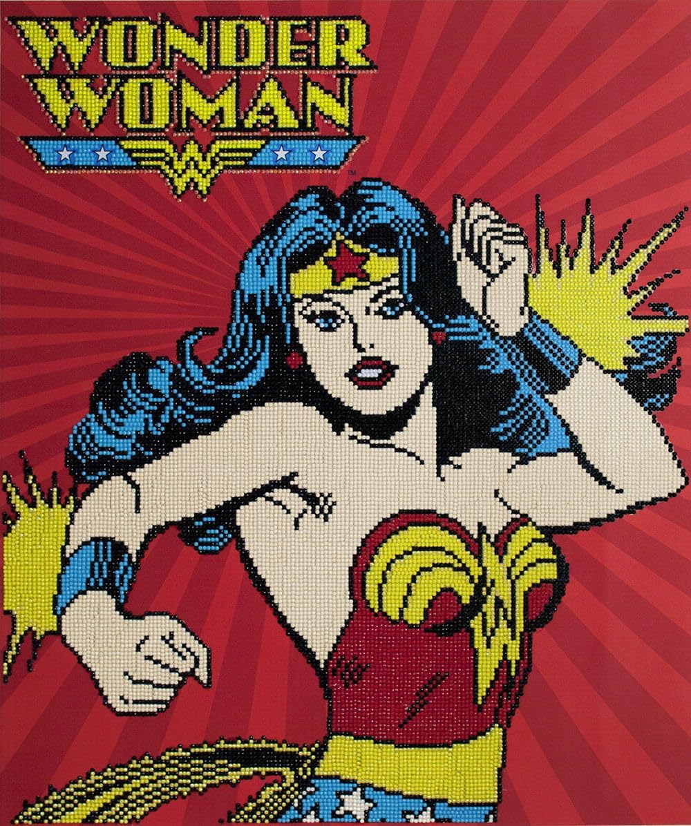 Diamond Dotz Wonder Woman Diamond Painting Artwork Kit