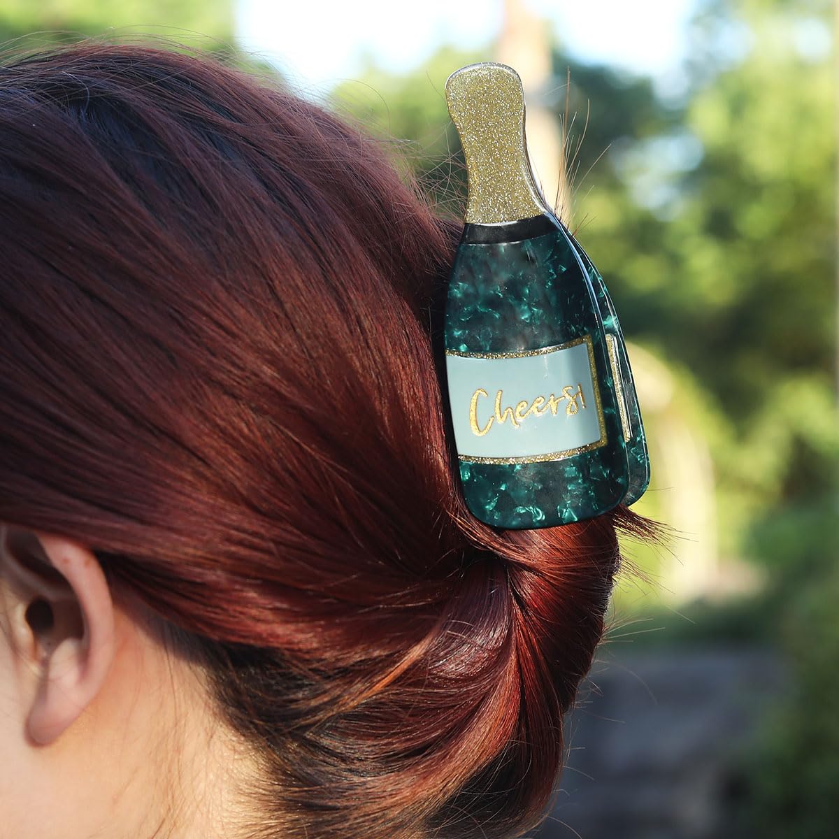 Amazon.com: Novelty Champagne Claw Clips,Personalized Liquor  display picture 3