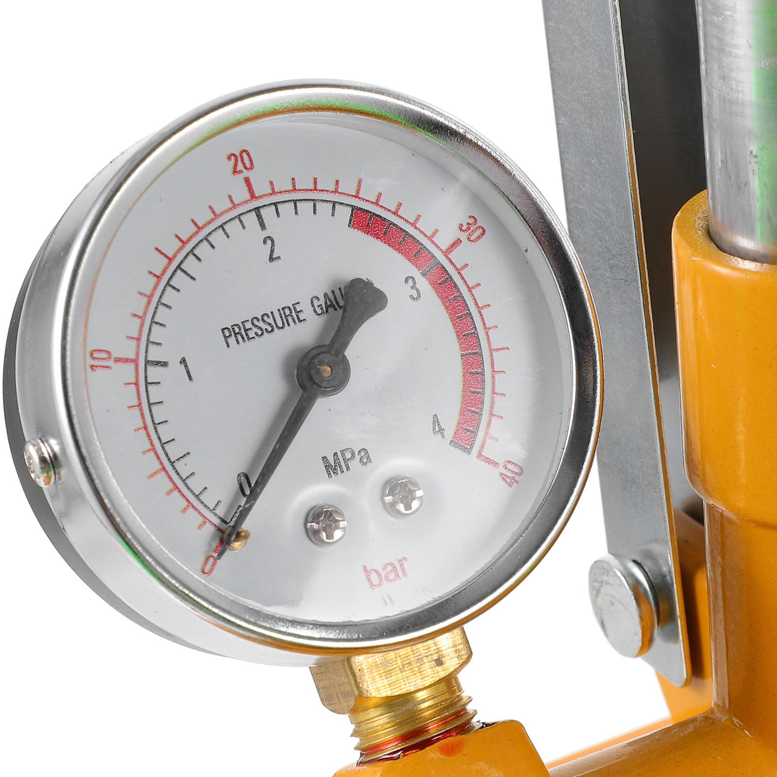 Bomba de Prueba de Presión Manual de 40kg para Agua y Aceite Hidráulico, Dial Grande y Visualización Clara, Adecuado para Uso Industrial y Color Aleatorio Varios estilos