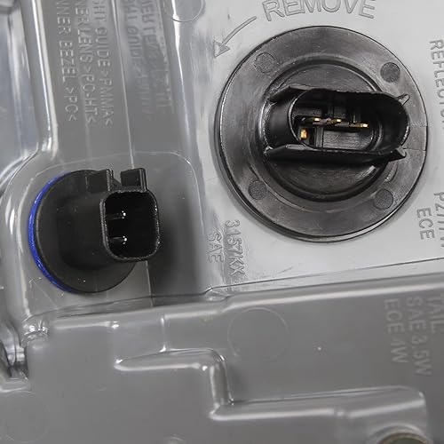 Miniatura 5 de Para 2014 2015 2016 2017Jeep Grand Cherokee Conjunto de luz trasera izquierda de conducción lateral frenos traseros montaje lente roja luz trasera