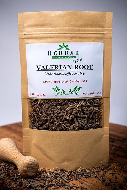 Valerian Tea Dried Loose Cut Root /Sleep Nervous Calm Relax - Valeriana officinalis - Herbal Remedies by J. - Kozlek lekarski