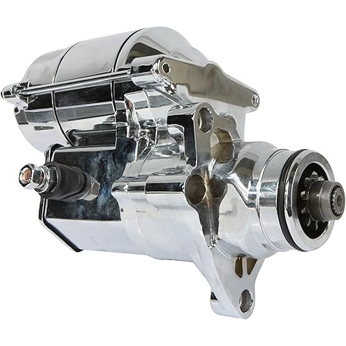 Total Power Parts Arrancador 410-52330 compatible con/repuesto para Harley Davidson FLD Dyna Switchback 2012-2016, FLHP Road King Firefighter SE