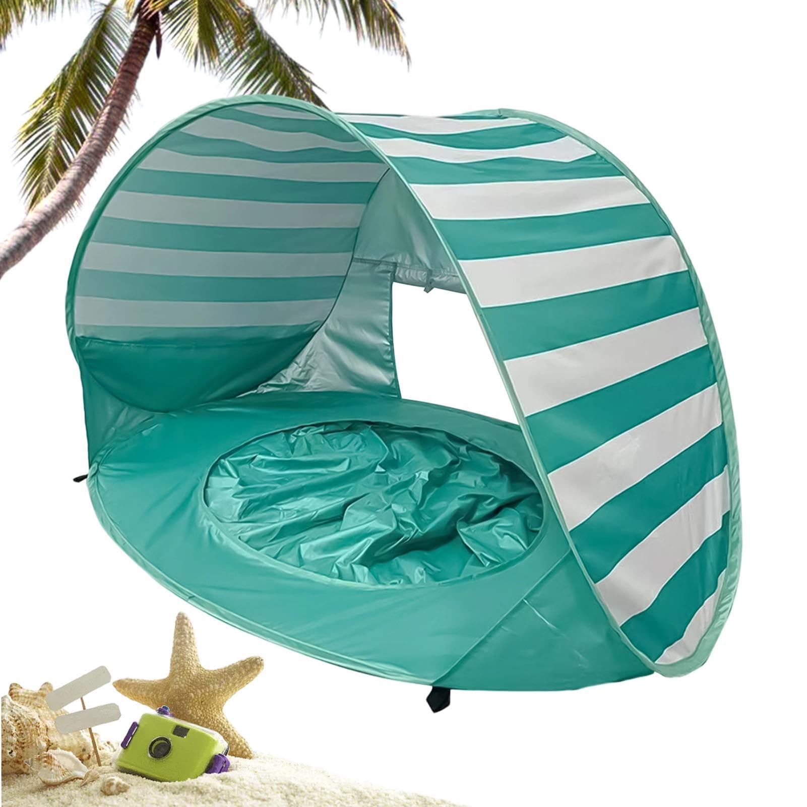 Beach Tent for Kids Foldable with Storage Bag UV Protection