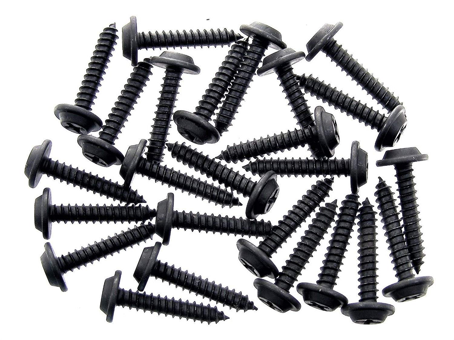Retro-Motive #10 X 1 Phillips Flat Top Trim Screws Fits Ford GM Mopar (Qty 25) #972