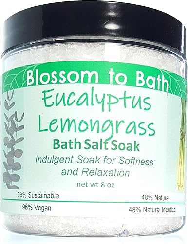 Miniatura 5 de Sal de baño de lavanda (16 onzas)  Fragancia de aceite esencial puro  es una ayuda versátil para remojar con un aroma relajante y reconfortante