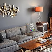 Vista 163 de Funda de almohada personalizada con nombre de texto fotográfico, funda de almohada impresa de dos lados para cumpleaños, Navidad, aniversario