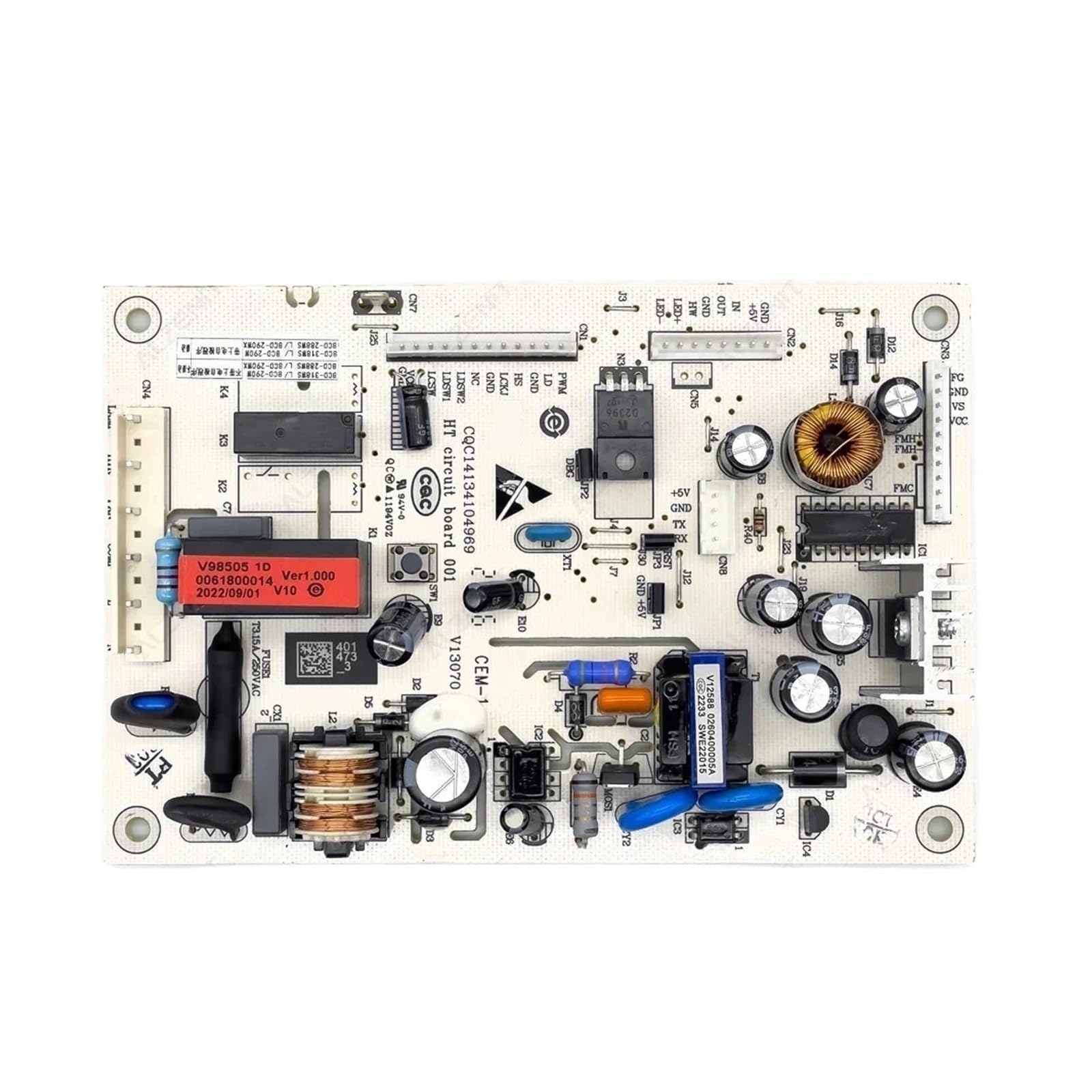 Refrigerator Control Board，Compatible For Haier 0061800014，Circuit PCB Fridge Motherboard Freezer Parts