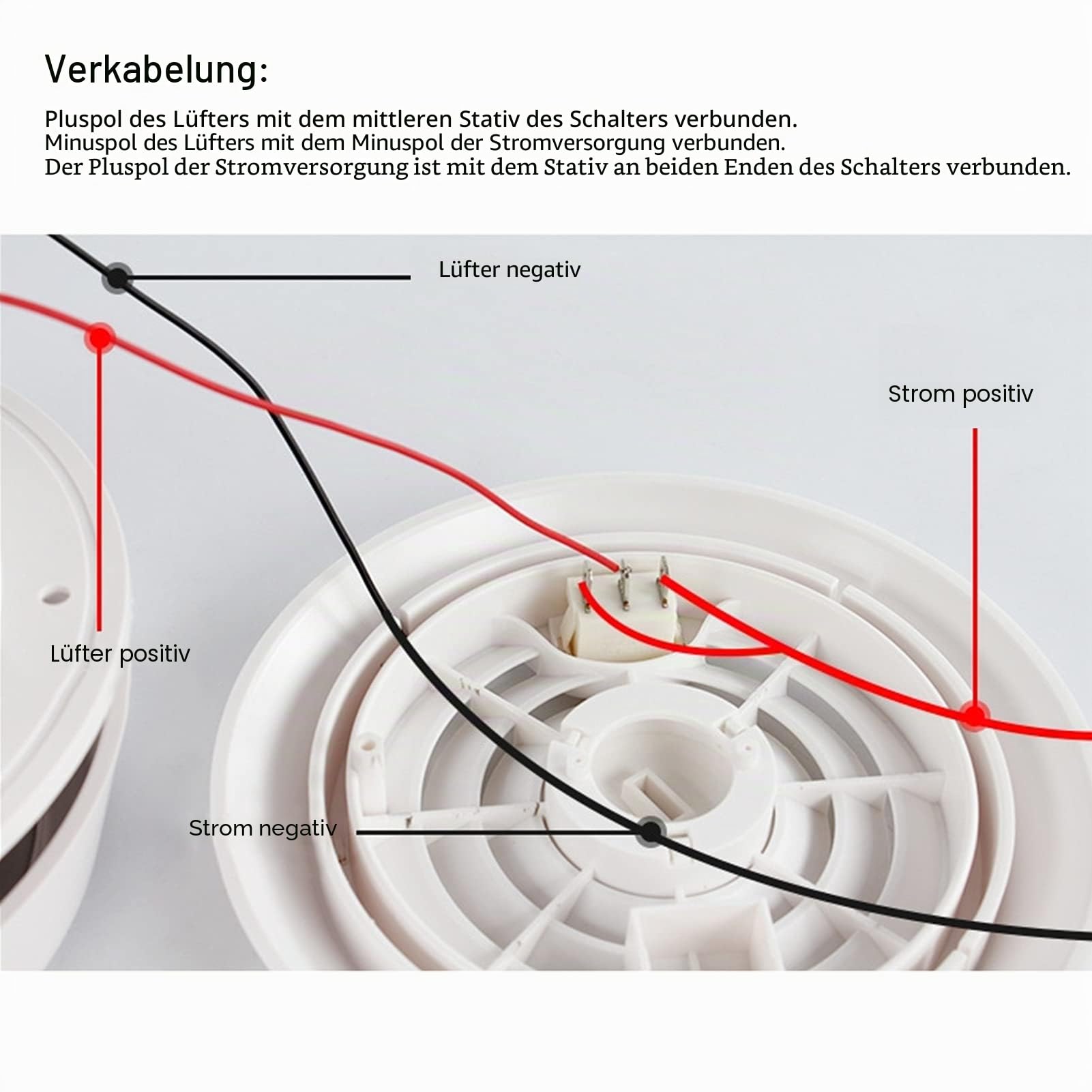 Akozon 12V Dachventilator Deckenleise Air Vent Deckenabluftventilator Lüftungs-Kühlgitter Für Wohnmobil Reiseanhänger Van
