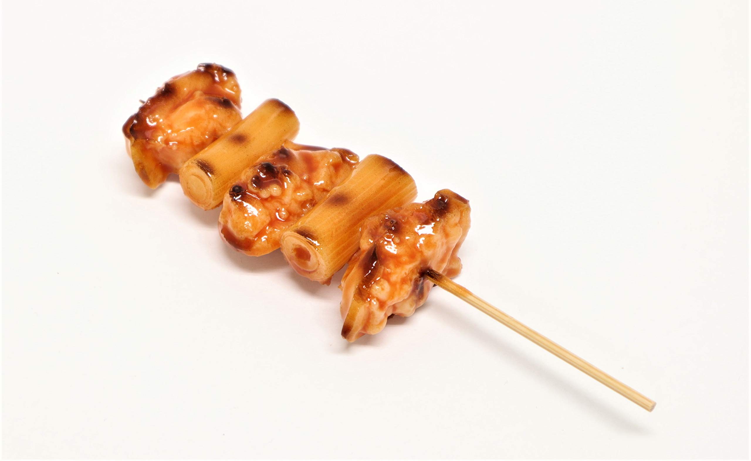 Amazon.co.jp: 食品サンプル 焼き鳥 ねぎまタレ1本 販促 インテリア 