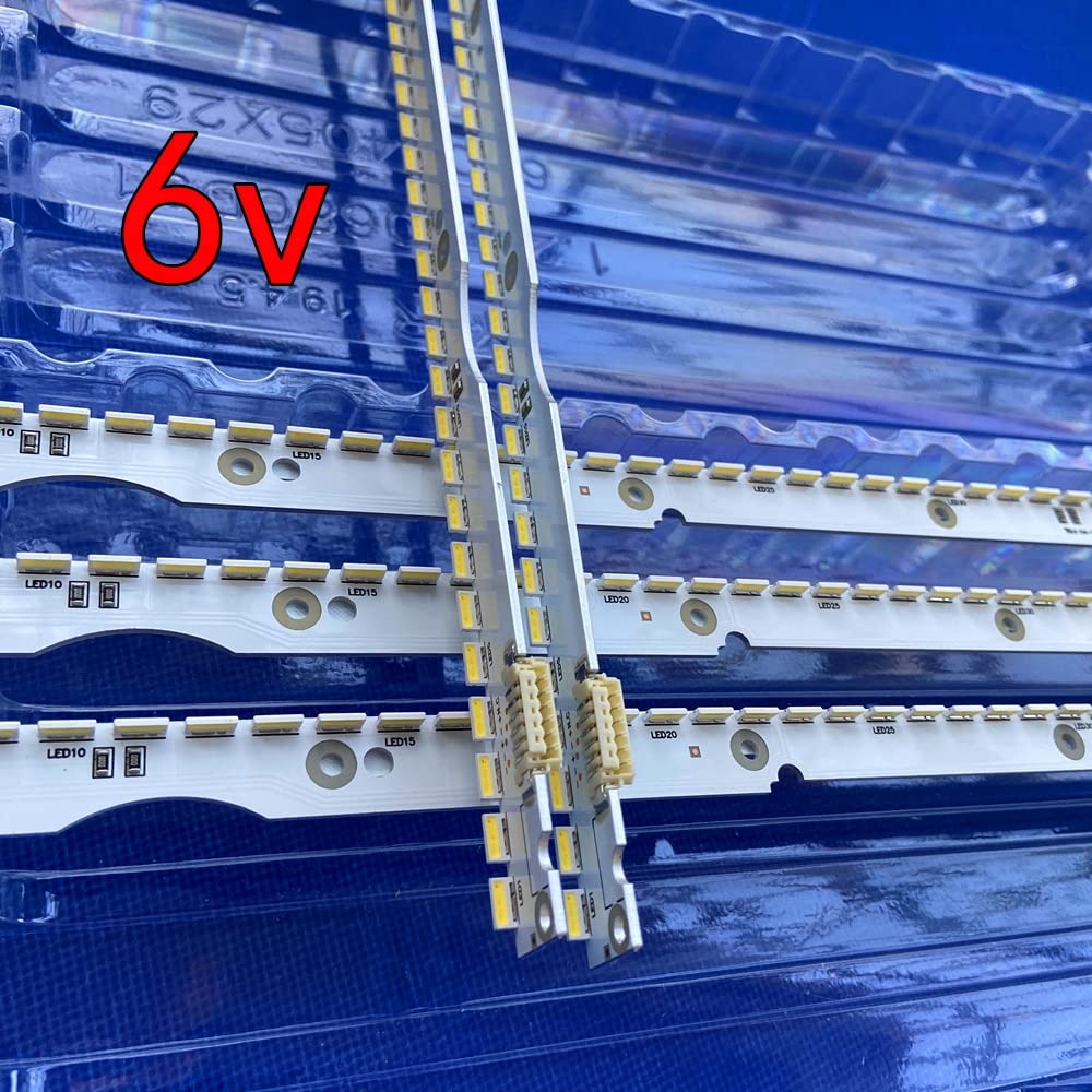 Pièces de Rechange TV- 4 4led * 6V 40 6 mm LED Bande Compatible avec Samsung UA32ES5500 UE32ES6100 Sled 201 2SVS32 7032NNB 2D V1GE-320SM0-R1 32NNB-7032LED-MCPCB Nouveau (Emitting Color : 1 Piece)