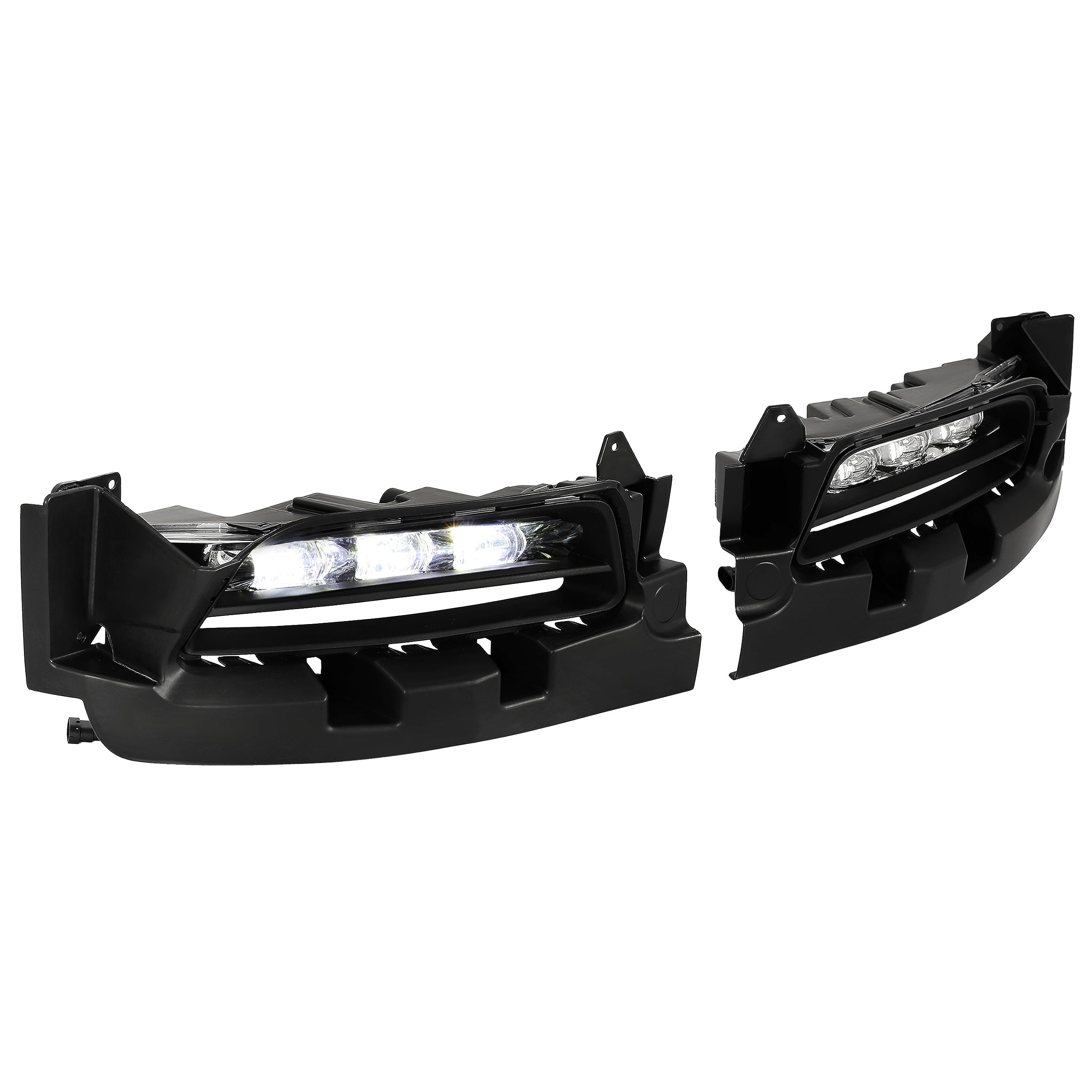 2022 dodge charger fog lights Fog Light Set For 2015-2022 Dodge Charger – Left & Right LED Fog Lights  With Bulbs