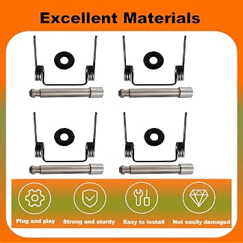 877-761 Feeder Spring 877-825 Feeder Shaft 877-826 Shaft Ring Washer Compatible with Metabo HPT NV45AA NV45AB NV45AB2 NV45AB2M NV45AB2S NV45AE NV45AES NV50A1 NV50A1M NV50AP (4 Set)