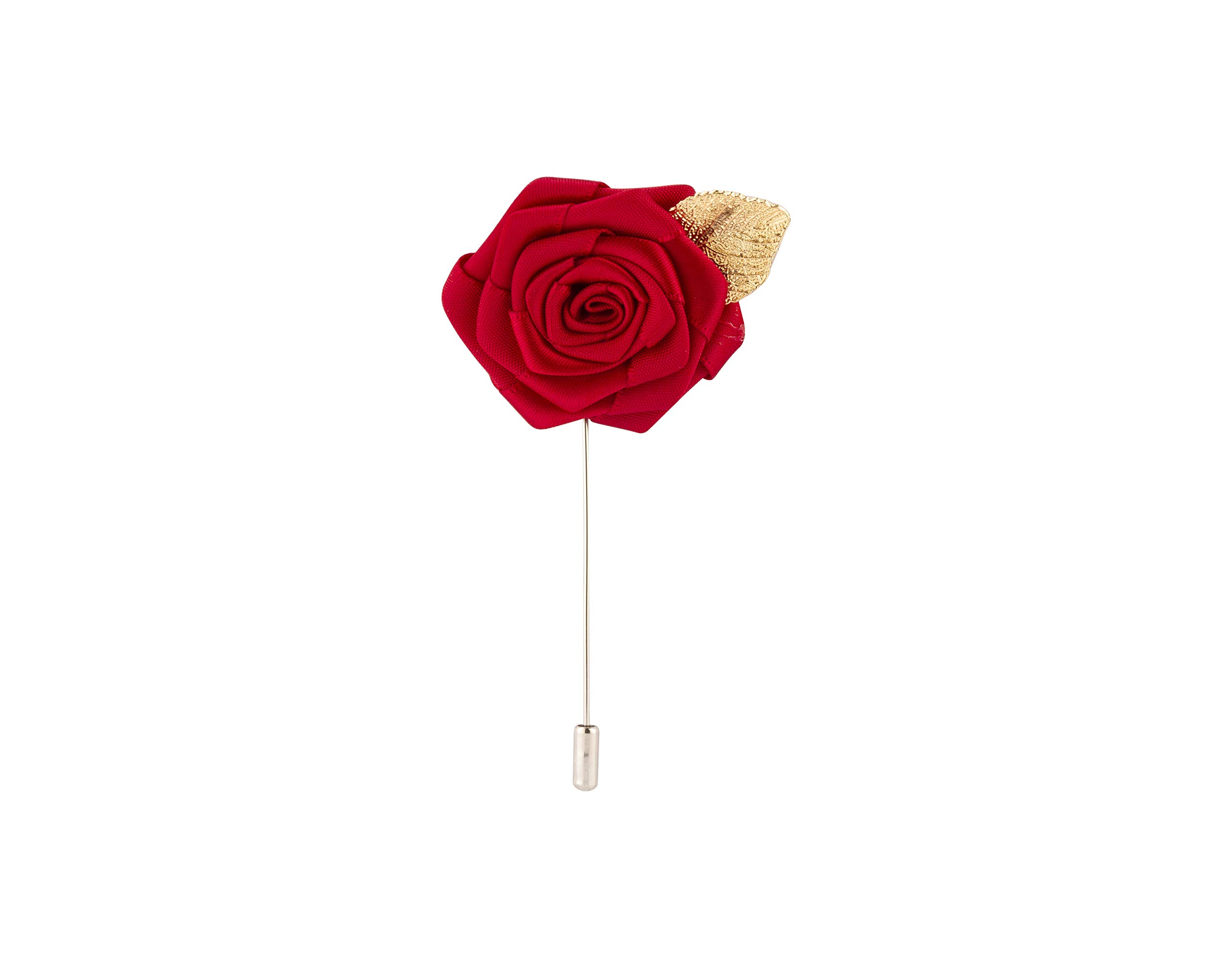 Fabric Multicoloured Floral Brooch/Lapel Pin for Men-image-21