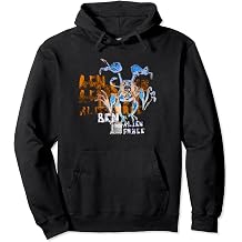 Ben 10 Alien Force Spidermonkey Ready For Action Distressed Pullover Hoodie
