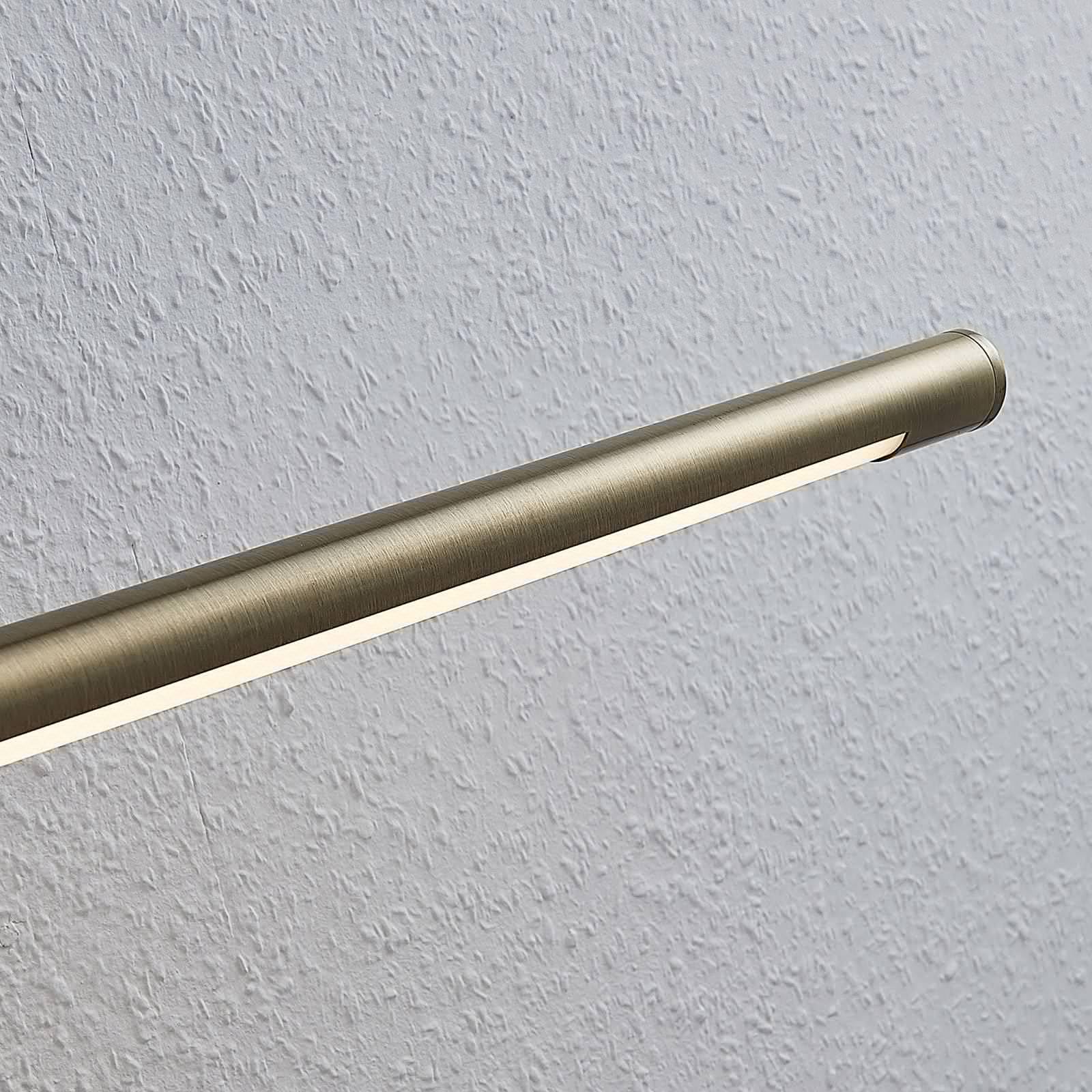 Lindby LED Lámpara de pared Mailine (Moderno) en Bronce hecho Metal e.o. para Salón & Comedor (1 llama, aplique,