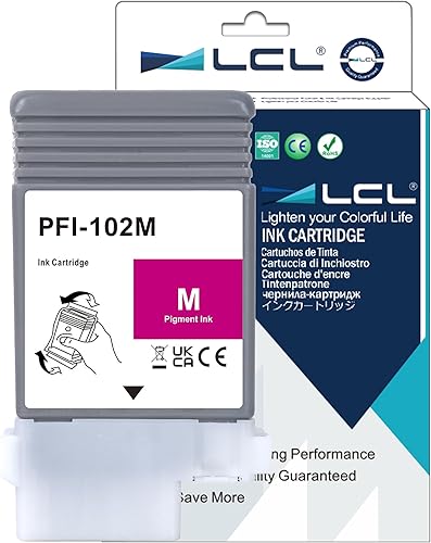 Miniatura 9 de LCL PFI102 MBK Cartucho de tinta de repuesto para Canon PFI-102 PFI-102MBK para Canon imagePROGRAF iPF500 iPF510 iPF600 iPF605 iPF610 iPF650 iPF655
